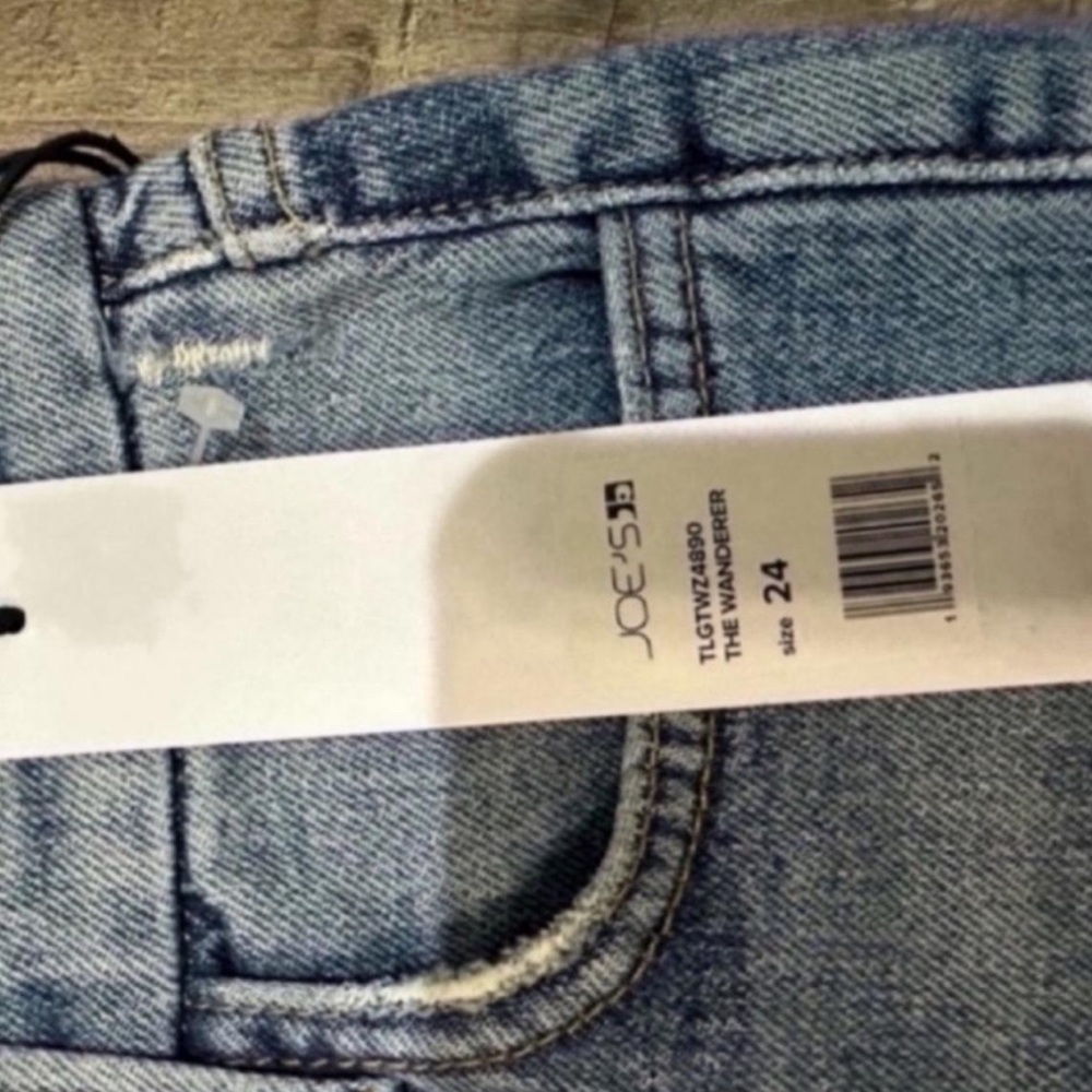 Joe's Jeans Light Blue Denim Shorts 24 - Picture 5 of 6